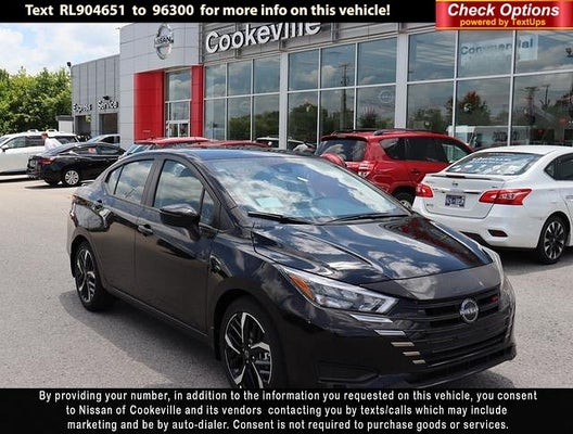 2024 Nissan Versa 1.6 SR in Cookeville, TN - Nissan of Cookeville