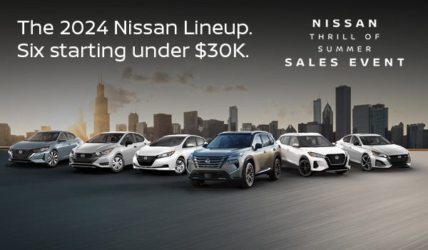 The 2024 Nissan Lineup. Six starting under $30K